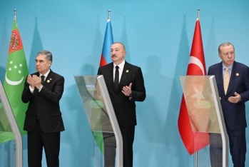 Türkmənistan tərəfindən Füzulidə tikiləcək məscidin onlayn formatda təməli qoyulub