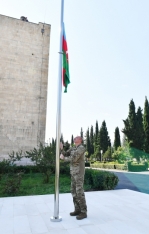 Azərbaycan üçün tarixi bir gün: Ağdərə şəhərində Azərbaycan Bayrağı ucaldıldı - FOTOLAR | FED.az