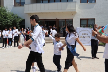 Xankəndidə 37 ildən son zəng çalındı - FOTOLAR