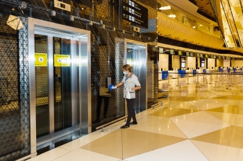 Bakı Beynəlxalq Aeroportu - Dezinfeksiya Edilir - FOTO - VİDEO | FED.az