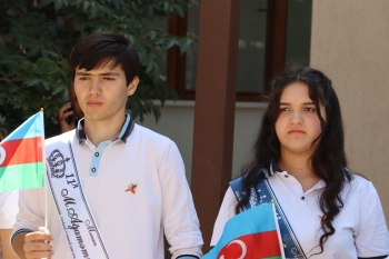 Xankəndidə 37 ildən son zəng çalındı - FOTOLAR | FED.az
