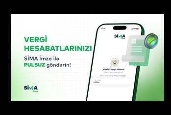 “SİMA İmza” ilə vergi hesabatlarını pulsuz - TƏQDİM ET!