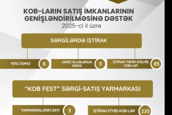 350 sahibkarın məhsul və xidmətlərinin satışına dəstək göstərilib