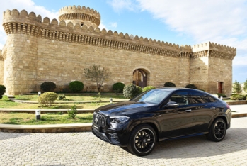 “Mercedes-AMG GLE Coupe” Dövlət Tarix-Etnoqrafiya Qoruğunda - FOTOLAR