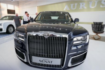 Rusiyanın «Aurus» lüks avtomobili – DUBAYDA DA BURAXILACAQ