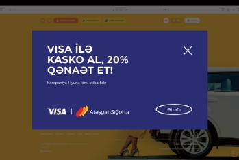 "Atəşgah" Sığorta-dan Visa kart sahiblərinə - ŞAD XƏBƏR!