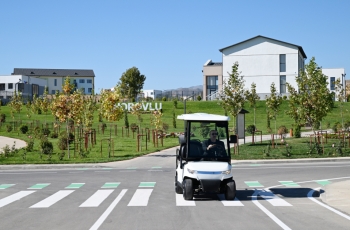 İlham Əliyev Horovlu kəndinin birinci mərhələsinin açılışında - FOTOLAR | FED.az