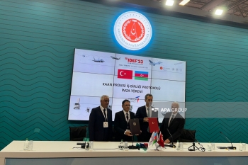 Azərbaycanla Türkiyə “KAAN” layihəsinə dair əməkdaşlıq protokolu imzalayıb - FOTO | FED.az