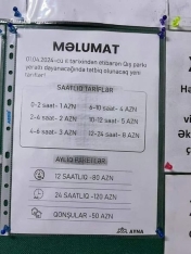 Bakının ən böyük avtomobil dayanacağında parkinq qiymətləri - KƏSKİN BAHALAŞDI - YENİ QİYMƏTLƏR | FED.az