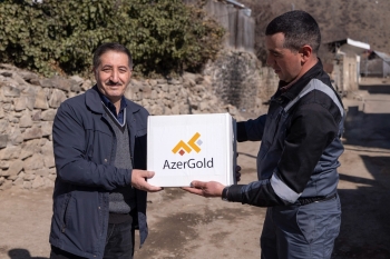 “AzerGold” Göygöl rayonunda növbəti sosial yardım aksiyası təşkil edib | FED.az