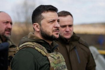 Zelenski: “Ukrayna qoşunları Xarkov vilayətində bir sıra əraziləri azad edib”