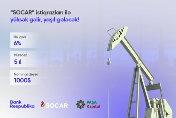 SOCAR-ın “yaşıl” istiqrazlarını Mobil Şöbə vasitəsilə - SİFARİŞ VERƏ BİLƏRSİNİZ