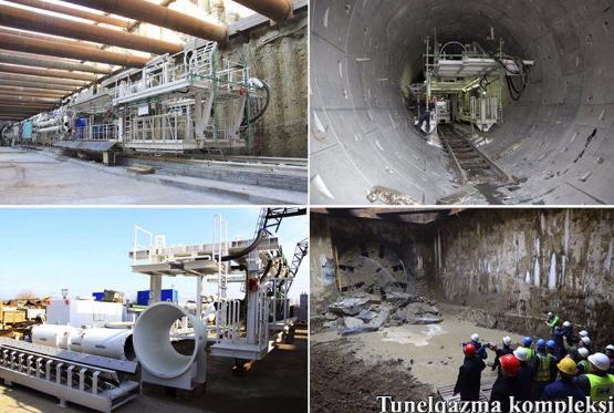Bakı Metropoliteni hidroyüklü tunelqazma kompleksi alıb