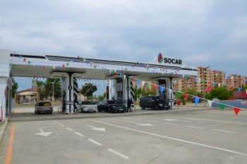 “SOCAR” brendli yeni yanacaqdoldurma stansiyası istifadəyə verilib - FOTOLAR | FED.az