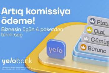 Biznes xərclərinə nəzarət Yelo Bank-ın tarif paketləri ilə - DAHA RAHATDIR!