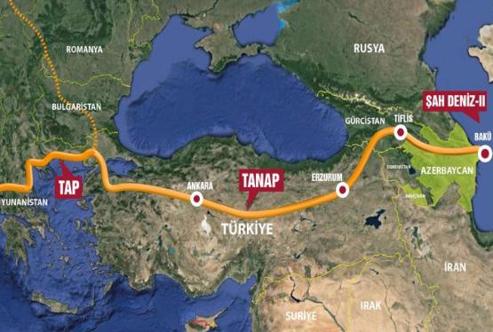DB TANAP-ın maliyyələşdirilməsi üçün Türkiyəyə 400 mln dollar ayırıb