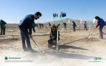 "Rabitəbank" ekoloji məsuliyyət strategiyasi çərçivəsində -[red] AĞACƏKMƏ AKSİYASI KEÇİRDİ[/red] | FED.az