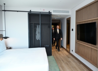 Ağdamda “Hilton Garden Inn Agdam” hoteli istifadəyə verildi - FOTOLAR | FED.az