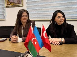 ATİB-in nümayəndə heyəti  “Ziraat Bank Azərbaycan”ı ziyarət edib - [red]FOTOLAR[/red] | FED.az