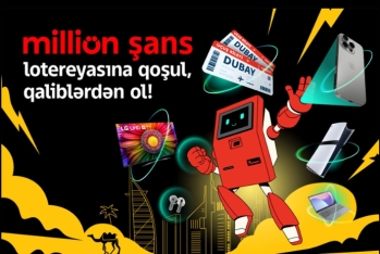 "Milliön şans" lotereyasına möhtəşəm hədiyyələrlə - START VERİLDİ!