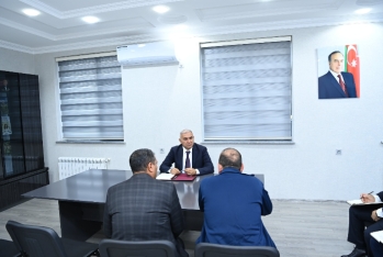 “Azərişıq” ASC-nin sədri Gəncədə vətəndaşları qəbul edib