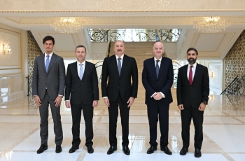 İlham Əliyev FIFA-nın prezidentini qəbul edib - FOTOLAR | FED.az