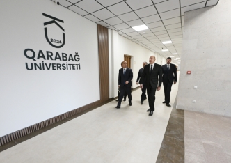 Prezident Qarabağ Universitetinin açılışında çıxış edib - TAM MƏTN | FED.az