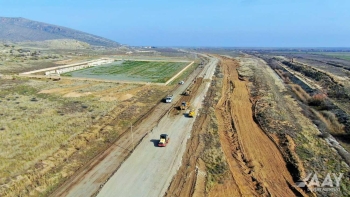 Ağdərə-Ağdam avtomobil yolunun inşasına başlanılıb - FOTOLAR | FED.az