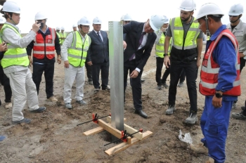 Biləsuvarda ölkənin ən böyük GES-i inşa olunur - Fotolar | FED.az
