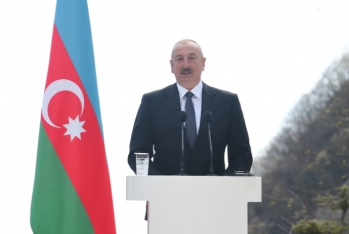 Mingəçevirdə “8 Noyabr” Elektrik Stansiyasının açılışı mərasimi keçirilir, Prezident çıxış edir