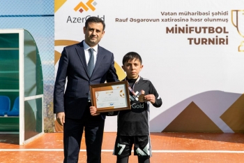 “AzerGold” tərəfindən Daşkəsəndə yenidən qurulmuş minifutbol, voleybol-basketbol meydançaları - İSTİFADƏYƏ VERİLİB | FED.az