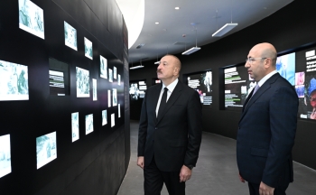 İlham Əliyev Gəncə Memorial Kompleksinin açılışında iştirak edib - FOTOLAR | FED.az