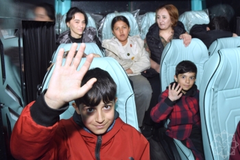 Ağdam şəhərinə növbəti köç karvanı yola salınıb - FOTO | FED.az