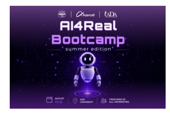 Azercell и Университет ADA запускают AI4Real Bootcamp