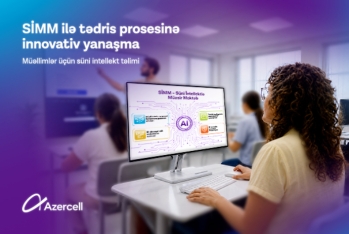 Azercell-in dəstəyi ilə müəllimlər üçün süni intellekt təlimlərinə start verilir