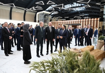 Laçın  Hava Limanının açılış mərasimi keçirilib, Azərbaycan və Türkiyə Prezidentləri iştirak edib - [red]VİDEO[/red] [b][red] - YENİLƏNİB[/red][/b] | FED.az