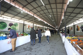 "KOB bazar" satış yarmarkası fəaliyyətə başladı - FOTO | FED.az