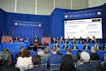 İlham Əliyev Vaşinqtonda Sülh Şurasının ilk iclasında iştirak edib - FOTOLAR | FED.az