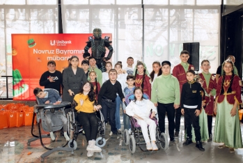 Unibank sağlamlıq imkanları məhdud uşaqlar üçün Novruz şənliyi keçirib