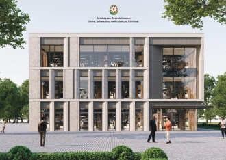 Xankəndidə tikiləcək Baş İdarənin binası belə olacaq - FOTO | FED.az
