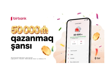 Birbank-dan “Yığ və qazan” lotereyası: 507 qalib pul mükafatı qazanacaq