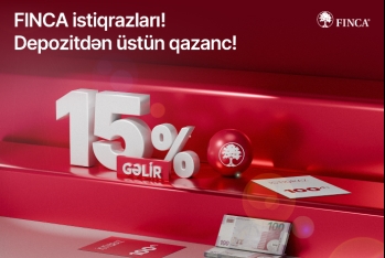 “FINCA Azerbaijan”dan növbəti 4 milyon manatlıq istiqraz buraxılışı!  – İLLİK 15% GƏLİR 