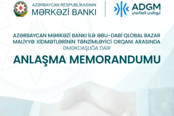 AMB Əbu-Dabinin Tənzimləyici Orqanı ilə əməkdaşlığa dair Anlaşma Memorandumu imzalayıb