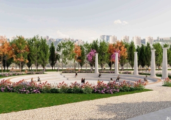 Bakıda yeni park salınır - FOTOLAR | FED.az