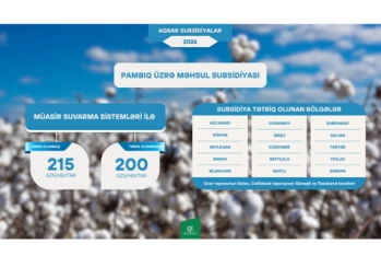 Pambığa görə məhsul subsidiyasının miqdarı artırılıb