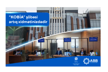 Azərbaycanın ən böyük bankı - ABB-nin KOBİA şöbəsi açıldı