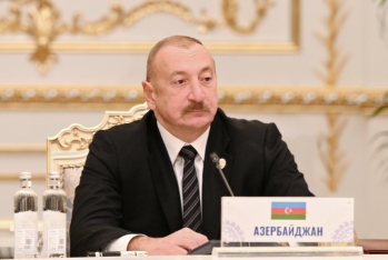 İlham Əliyev Düşənbədə MDB Dövlət Başçıları Şurasının məhdud tərkibdə iclasında çıxış edib