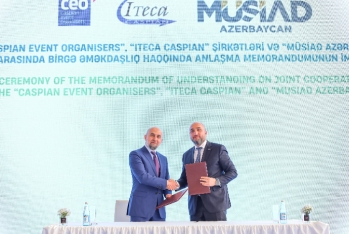 MÜSİAD Azərbaycan və sərgi təşkilatçıları arasında Əməkdaşlıq Memorandumu imzalanıb - FOTOLAR
