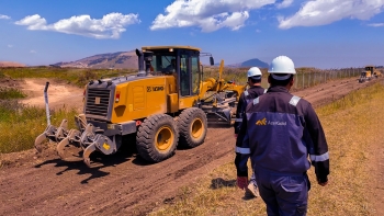"AzerGold"  Quşçu kəndində infrastrukturun bərpasına dəstək göstərib | FED.az