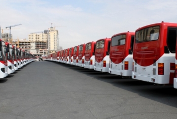 Bakıda bu marşrut xəttinə yeni avtobuslar verildi